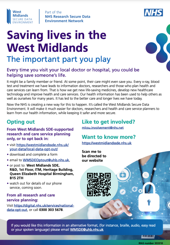 Saving lives patient poster