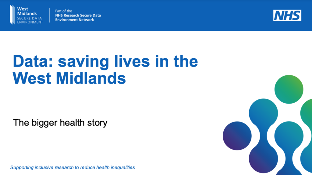 Data: Saving lives patient public and presentation