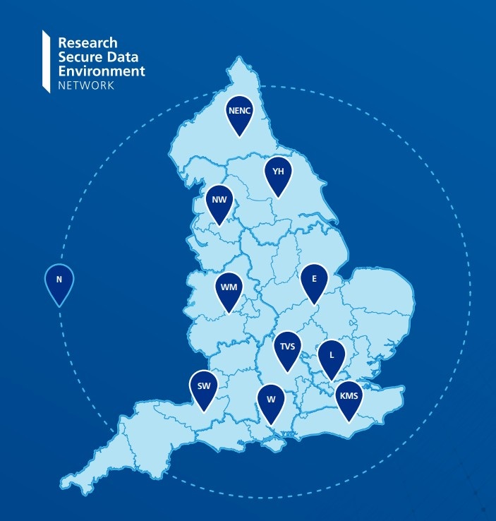 SDE location map